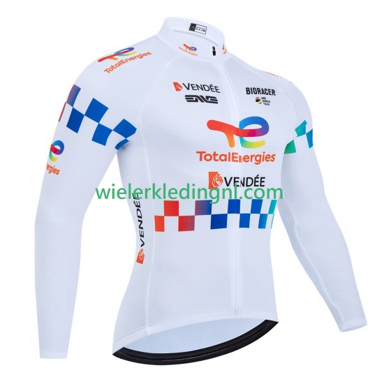 Lange Mouw Wielershirt equipe pro totalenergies tour de france 2025 Heren
