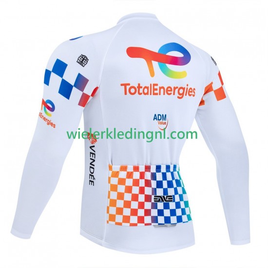 Lange Mouw Wielershirt equipe pro totalenergies tour de france 2025 Heren