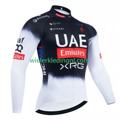 Lange Mouw Wielershirt equipe pro uae team emirates 2025 Heren N001