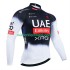 Lange Mouw Wielershirt equipe pro uae team emirates 2025 Heren N001