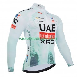 Lange Mouw Wielershirt equipe pro uae team emirates xrg tdf editon race 2025 Heren