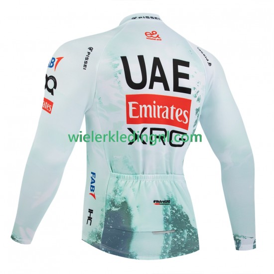 Lange Mouw Wielershirt equipe pro uae team emirates xrg tdf editon race 2025 Heren