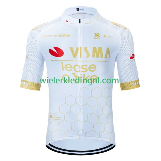 Wielershirt equipe pro visma lease a bike 2025 Heren N002