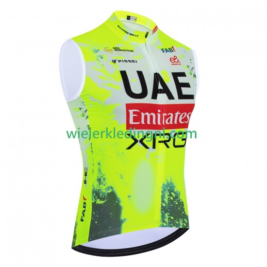 Wielervest uae team emirates xrg tdf editon race fluo 2025 Heren