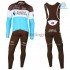 Wielershirt Lange Mouw en Lange Koersbroek 2018 AG2R La Mondiale Winter M002