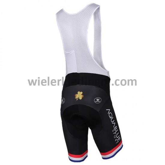 Wielershirt en Kort Koersbroek 2017 Aqua Blue Sport M001