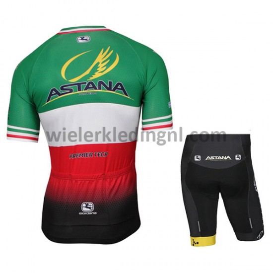 Wielershirt en Kort Fietsbroek 2017 Astana Pro Team Kind M005