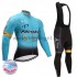 Wielershirt Lange Mouw en Lange Koersbroek 2017 Astana Pro Team Winter M001