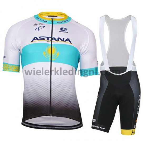 Wielershirt en Kort Koersbroek 2017 Astana Pro Team M002