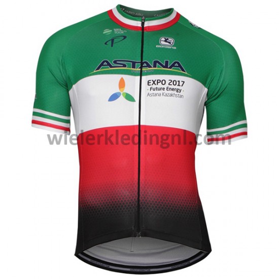 Wielershirt en Kort Koersbroek 2017 Astana Pro Team M005