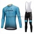 Wielershirt Lange Mouw en Lange Koersbroek 2018 Astana Pro Team M001