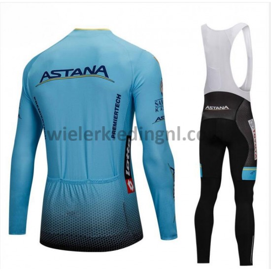 Wielershirt Lange Mouw en Lange Koersbroek 2018 Astana Pro Team M001