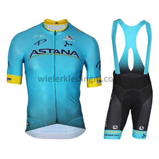 Wielershirt en Kort Koersbroek 2018 Astana Pro Team M001