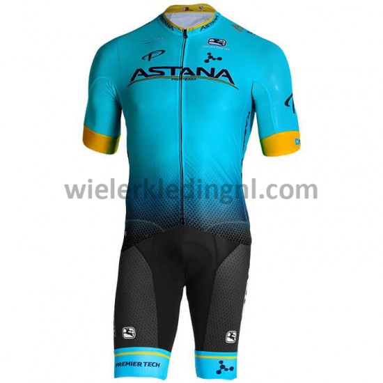 Wielershirt en Kort Koersbroek 2019 Astana Pro Team M001