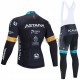 Wielershirt Lange Mouw en Lange Koersbroek 2020 Astana Pro Team M002