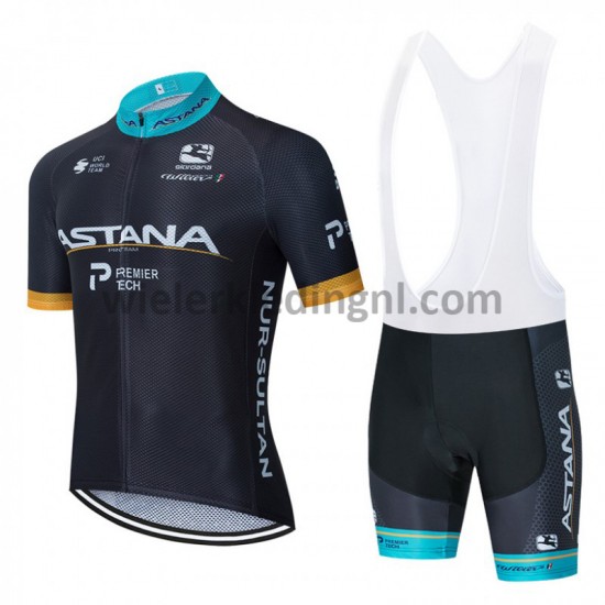Wielershirt en Kort Koersbroek 2020 Astana Pro Team M002