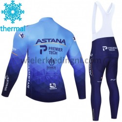 Wielershirt Lange Mouw en Lange Koersbroek 2021 Astana–Premier Tech Winter M001