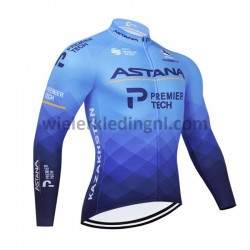 Lange Mouw Wielershirt 2021 Astana–Premier Tech M001