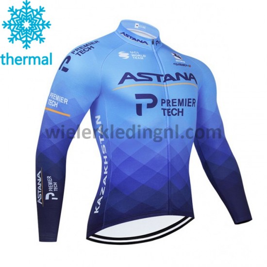 Wielershirt 2021 Astana–Premier Tech Winter M001