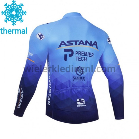 Wielershirt 2021 Astana–Premier Tech Winter M001