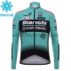 Wielershirt Lange Mouw en Lange Koersbroek 2017 Bianchi Countervail Winter M001