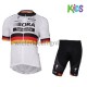 Wielershirt en Kort Fietsbroek 2017 Bora-Hansgrohe Kind M004