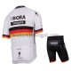 Wielershirt en Kort Fietsbroek 2017 Bora-Hansgrohe Kind M004