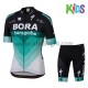 Wielershirt en Kort Fietsbroek 2018 Bora Hansgrohe Kind M001