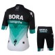 Wielershirt en Kort Fietsbroek 2018 Bora Hansgrohe Kind M001