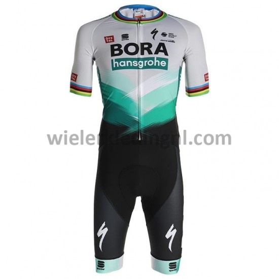 Wielershirt en Kort Koersbroek 2021 BORA-hansgrohe M001
