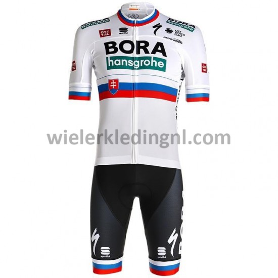 Wielershirt en Kort Koersbroek 2021 BORA-hansgrohe M002