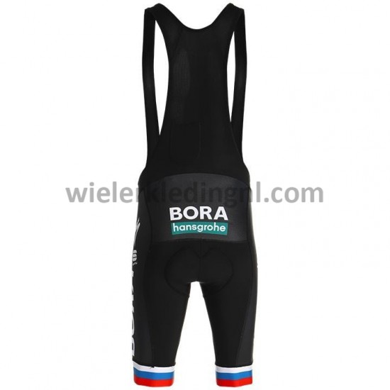 Wielershirt en Kort Koersbroek 2021 BORA-hansgrohe M002