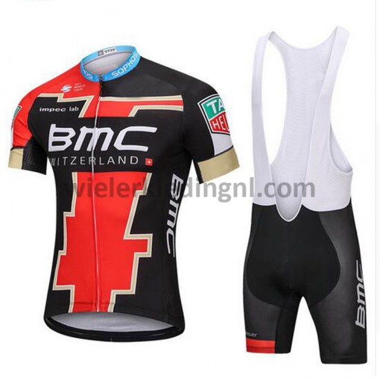 Wielershirt en Kort Koersbroek 2018 BMC Racing Team M002