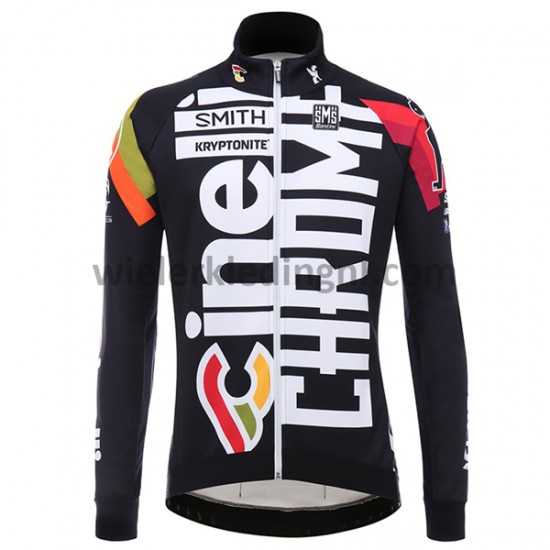 Wielershirt Lange Mouw en Lange Koersbroek 2017 Cinelli Chrome M001