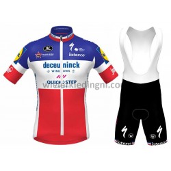 Wielershirt en Kort Koersbroek 2021 Deceuninck–Quick-Step M001