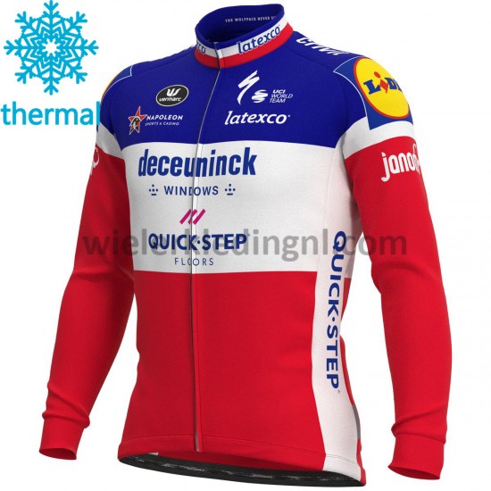 Wielershirt 2021 Deceuninck–Quick-Step Winter M001