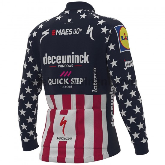 Lange Mouw Wielershirt 2021 Deceuninck–Quick-Step M004