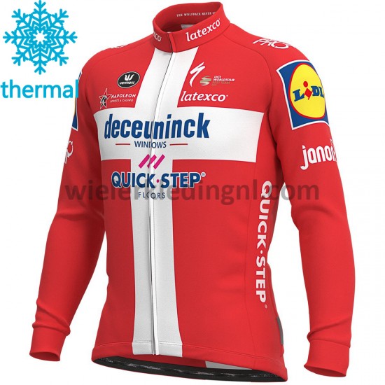 Wielershirt 2021 Deceuninck–Quick-Step Winter M007