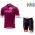 Wielershirt en Kort Fietsbroek 2018 Ronde van Italië Kind M003