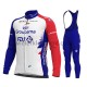 Wielershirt Lange Mouw en Lange Koersbroek 2021 Groupama-FDJ M001