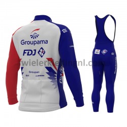 Wielershirt Lange Mouw en Lange Koersbroek 2021 Groupama-FDJ M001