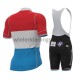 Wielershirt en Kort Koersbroek 2021 Groupama-FDJ M004