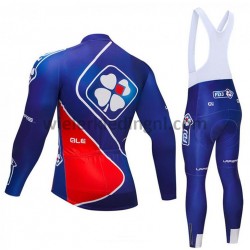 Wielershirt Lange Mouw en Lange Koersbroek 2018 FDJ M002