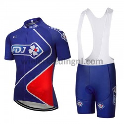 Wielershirt en Kort Koersbroek 2018 FDJ M002
