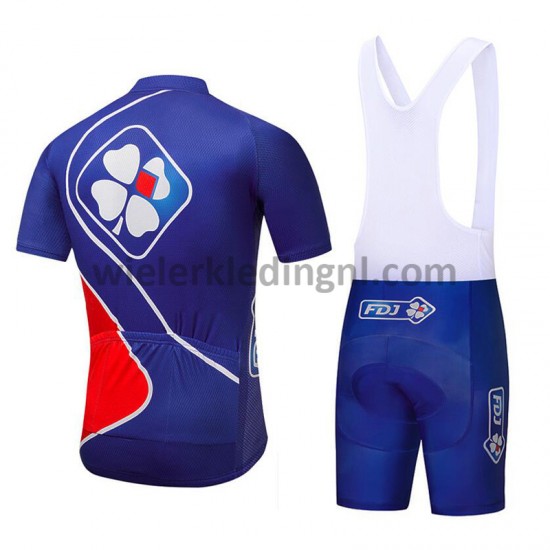 Wielershirt en Kort Koersbroek 2018 FDJ M002