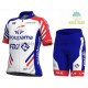 Wielershirt en Kort Fietsbroek 2020 Groupama–FDJ Kind M001