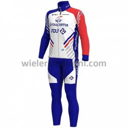 Wielershirt Lange Mouw en Lange Koersbroek 2020 Groupama–FDJ M001