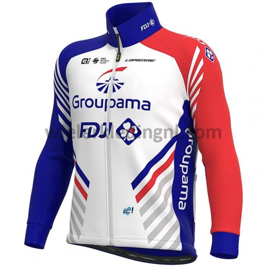Wielershirt Lange Mouw en Lange Koersbroek 2020 Groupama–FDJ M001