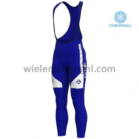 Wielershirt Lange Mouw en Lange Koersbroek 2020 Groupama–FDJ Winter M001