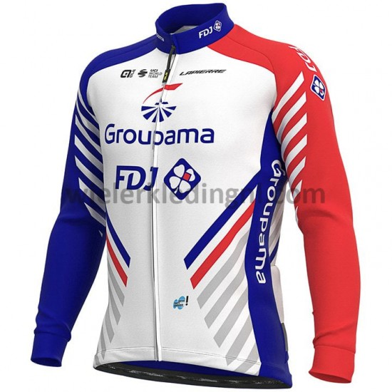 Lange Mouw Wielershirt 2020 Groupama–FDJ M001